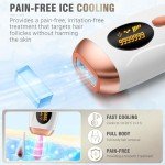 Painless IPL Hair Removal Device for Face and Body