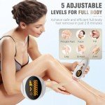 Painless IPL Hair Removal Device for Face and Body