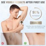 Painless IPL Hair Removal Device for Face and Body