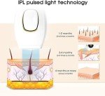 IPL Hair Removal Device with 5 Energy Levels