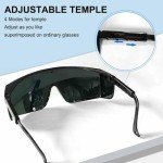 JUXINE Safety Glasses for Laser Treatments (2 Pack)