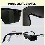 JUXINE Safety Glasses for Laser Treatments (2 Pack)