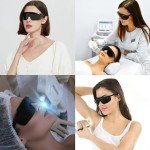 JUXINE Safety Glasses for Laser Treatments (2 Pack)