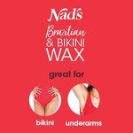 Nad's Strip-Free Brazilian Wax Kit, 140g