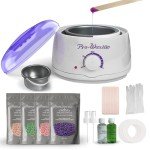 Spa-Quality Waxing Kit with Warmer and Beads