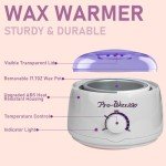 Spa-Quality Waxing Kit with Warmer and Beads