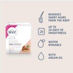 Veet Argan Oil Hot Wax Kit for Smooth Skin