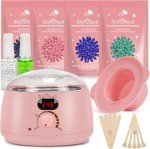 Waxing Kit with Digital Warmer and Hard Beads