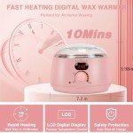 Waxing Kit with Digital Warmer and Hard Beads