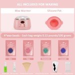 Waxing Kit with Digital Warmer and Hard Beads