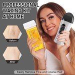 Digital Roll-On Wax Kit for Hair Removal
