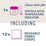 Veet Floral Vanilla Hot Wax Microwavable Kit