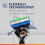 Gillette Fusion ProGlide Razor with 4 Blade Refills