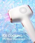 Pain-Free IPL Hair Removal Device with Cooling