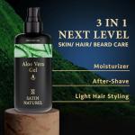 Satin Naturel 3-in-1 Aftershave Balm & Gel