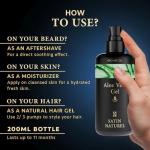 Satin Naturel 3-in-1 Aftershave Balm & Gel