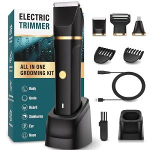 Men’s 3-in-1 Waterproof Body Grooming Trimmer