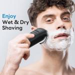DOAO Waterproof Electric Razor for Men, 2 in 1