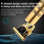 Cordless T-Blade Electric Hair Clipper and Beard Trimmer