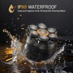 Cordless Waterproof 7D Electric Head Shaver for Men