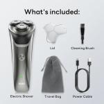 DOAO Waterproof Electric Razor for Men, 2 in 1