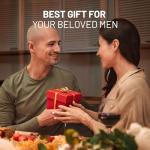 Cordless Waterproof 7D Electric Head Shaver for Men