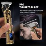 Cordless Professional Beard Trimmer with LCD Screen