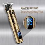 Cordless Professional Beard Trimmer with LCD Screen