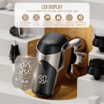 ROSSIFUR 5-in-1 Waterproof Electric Bald Razor