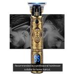 Cordless Professional Beard Trimmer with LCD Screen
