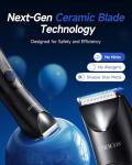 VIKICON Waterproof Body Hair Trimmer for Men
