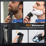 Rechargeable Cordless Electric Razor for Men