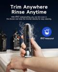 VIKICON Waterproof Body Hair Trimmer for Men