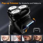 Rechargeable Cordless Electric Razor for Men