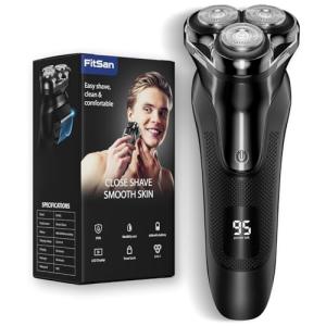Electric Razor for Men with Trimmer & Travel Lock
