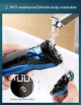 Cordless Rechargeable Electric Razor for Men