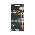BIC Hybrid 5 Flex Men's Rechargeable Shaver Set