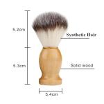 Traditional Shaving Brush for Men - Wooden Handle