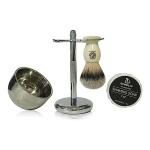 Premium 4-in-1 Shaving Brush Set for Men