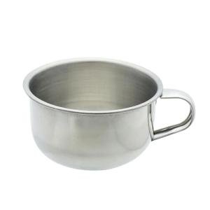 Stainless Steel Shaving Bowl with Handle