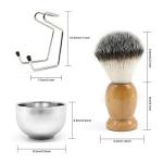Men's 3-in-1 Wet Shaving Kit with Bowl & Brush