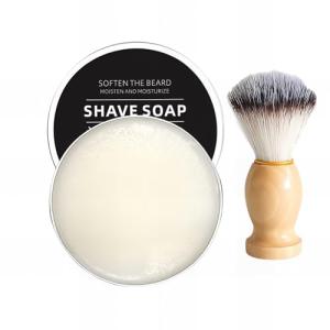Men's Shaving Soap and Brush Kit