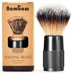 Vegan Black Synthetic Shaving Brush for Everyone