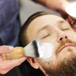 Men's Shaving Set: Brush, Stand & Bowl