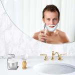 Men's Shaving Set: Brush, Stand & Bowl