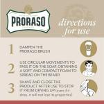 Proraso Red Shaving Soap for Coarse Beards 150ml