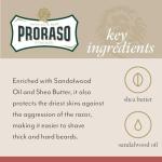 Proraso Red Shaving Soap for Coarse Beards 150ml