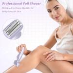 2-in-1 Women's Electric Shaver and Bikini Trimmer