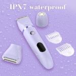 3-in-1 Waterproof Electric Razor for Women