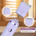 3-in-1 Waterproof Electric Razor for Women